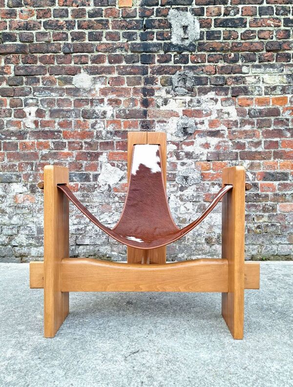 Fauteuil tripode vintage, siège design