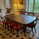 19th century mahogany dining room - Extendable table + Louis-Philippe chairs