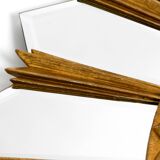 Large gilded Italian XXL Regency Sunburst Wall Mirror | diameter 93 cm