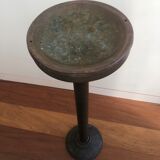 Brass standing ashtray