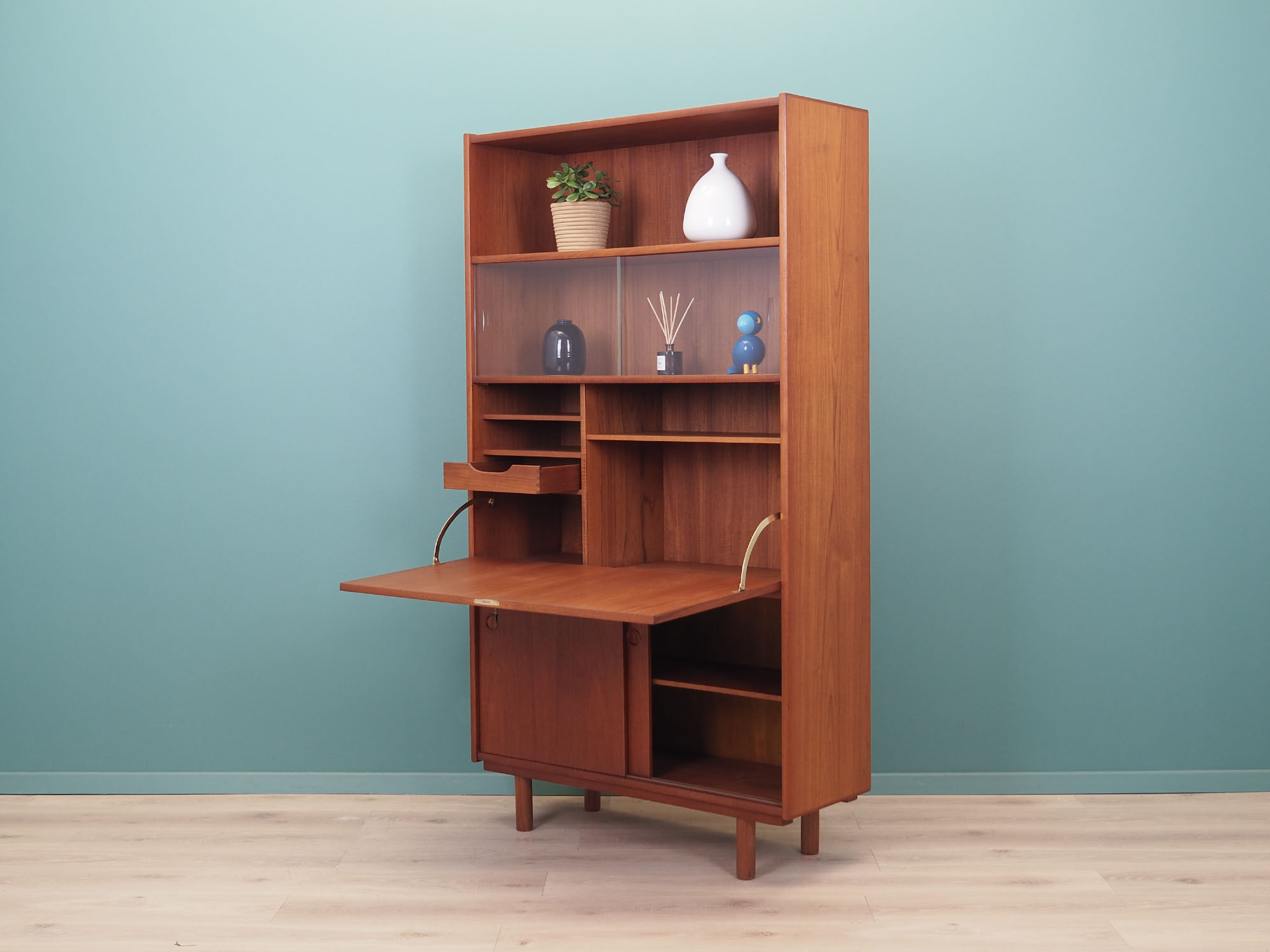 Teak bookcase, Danish design, 70's, Denmark