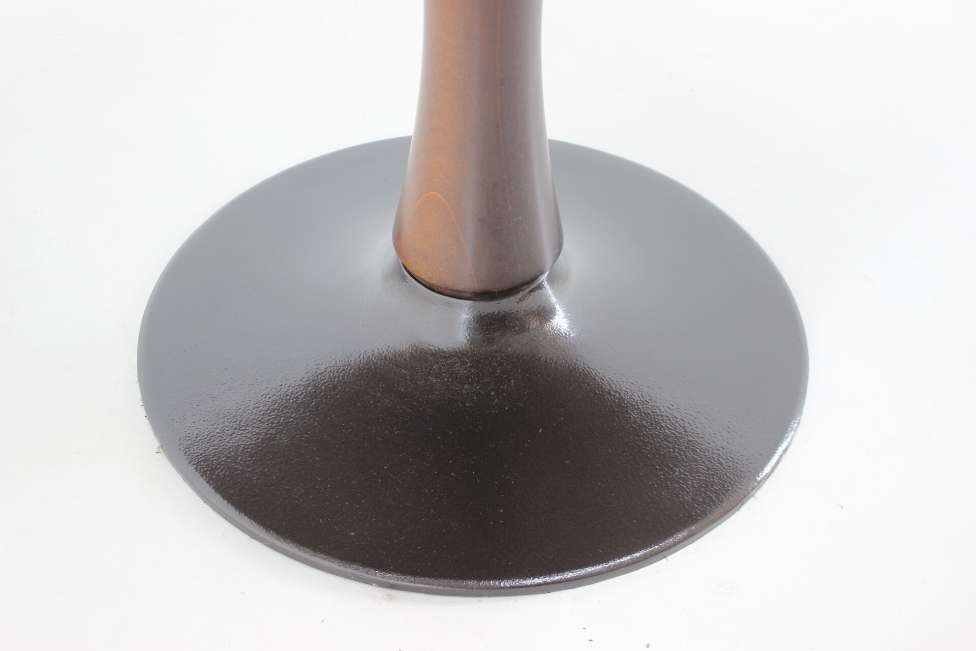 1960s Walnut Round Dining Table,Czechoslovakia