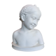 Bust after Pigalle in biscuit