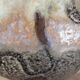 Lampe en gres fat lava west germany 1970