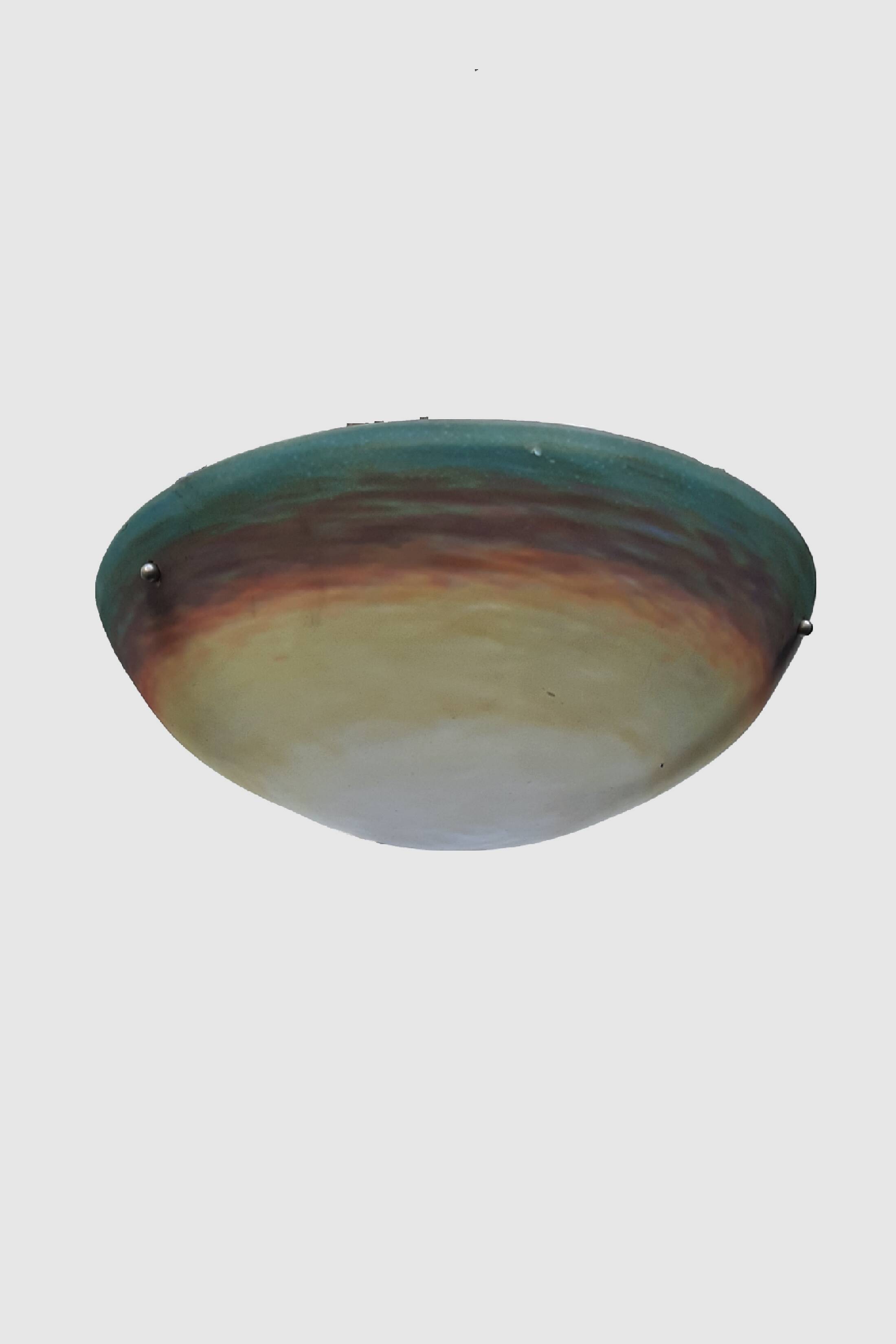 Muller brothers art deco pendant light