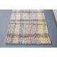 Vintage Turkish Hand-Knotted Wool Cotton White Kilim Runner Rug 75x208