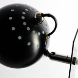 Brilliant black metal house lamp 1990