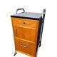 Meuble de bureau médical ETS Hordoir en chêne des années 60