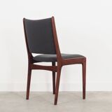 Ensemble de six chaises en palissandre, design danois, années 1960, designer : Johannes Andersen