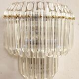 Applique cristal France, années 1950.