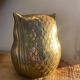 Tirelire hiboux laiton