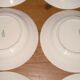 6 dinner plates, 6 plates service hollow earthenware Longchamp model Lutèce