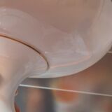 Coupe pied douche en porcelaine ancien
