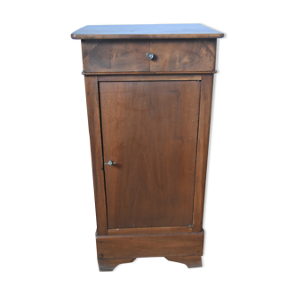 Wooden bedside table