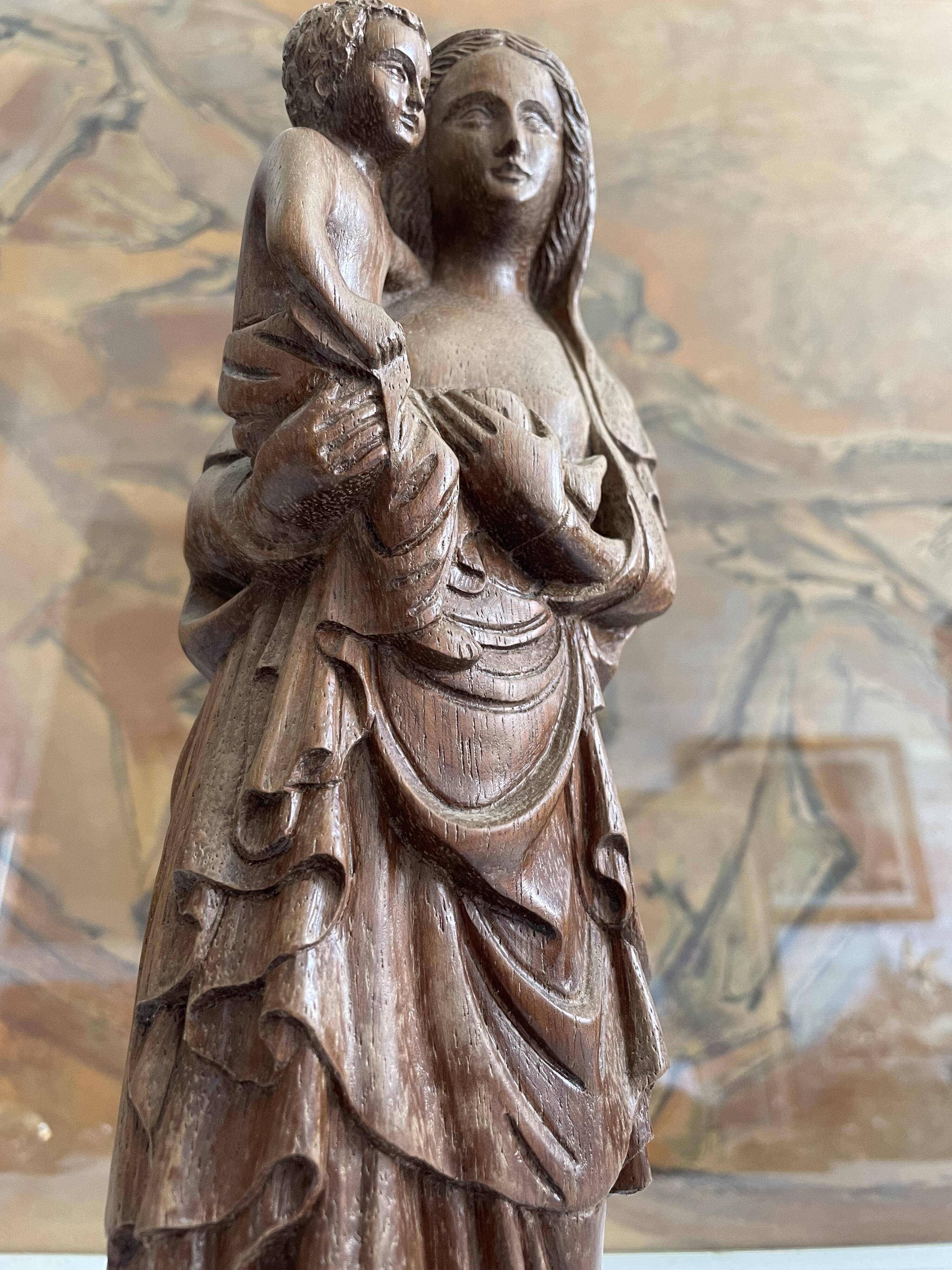 Religious icon wood V. Boulanger