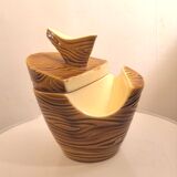 Pofrte pipe and ceramic snuffbox design Nicotea 60s