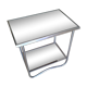 Art deco side table