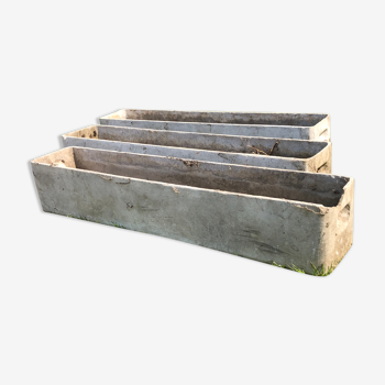 Three cement planter 1950