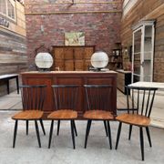 Suite de 4 chaises scandinaves