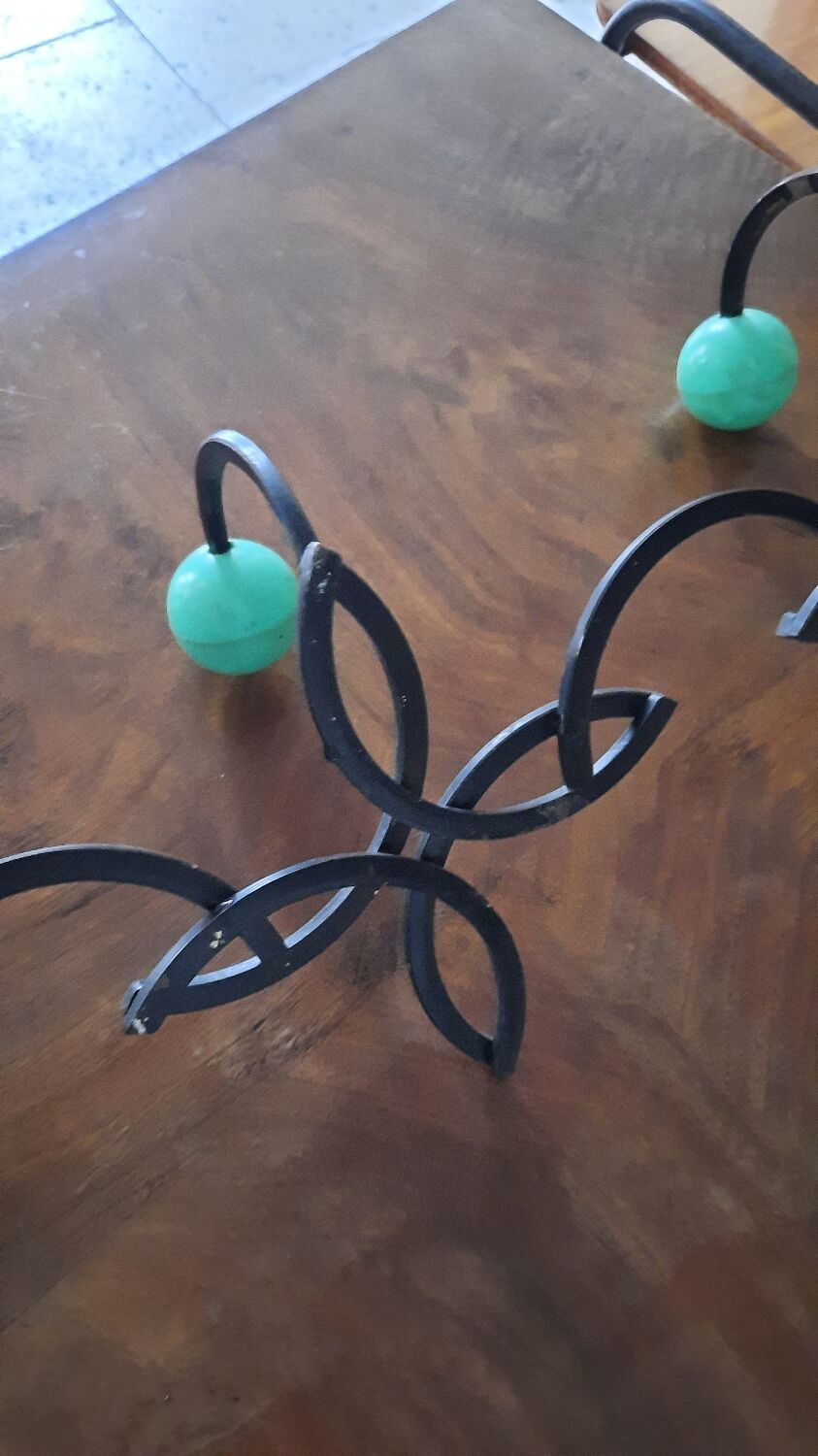 Wall coat rack 3 balls