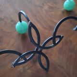 Wall coat rack 3 balls