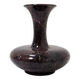 Polished granite vase