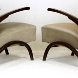 Armchairs by Jindřich Halabala, 1940