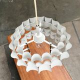 White metal suspension from the mid-century by H. Zender for Temde, 1960s.