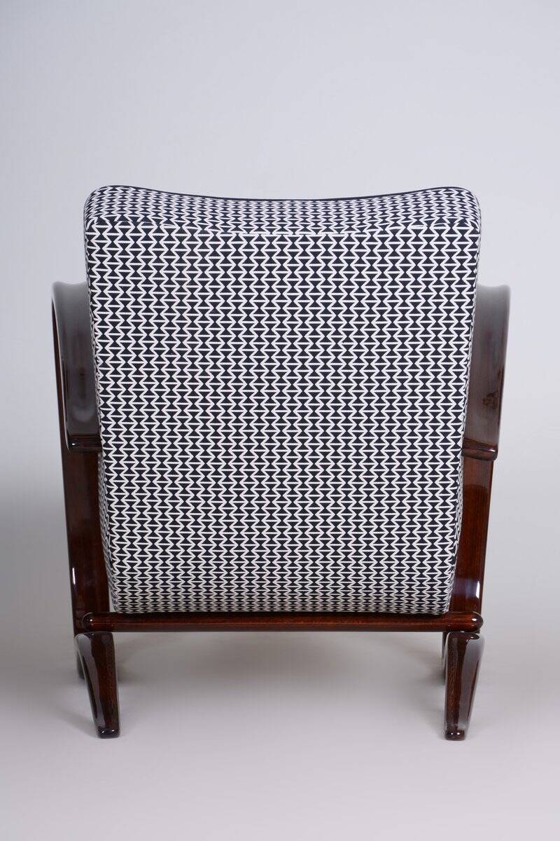 Art Deco Lounge Chairs by J. Halabala for Up Závody, 1930s, Set of 2