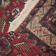Tapis soumak en laine rouge de Turquie 121x190cm