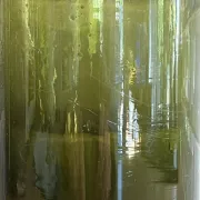 Glass vase bottle