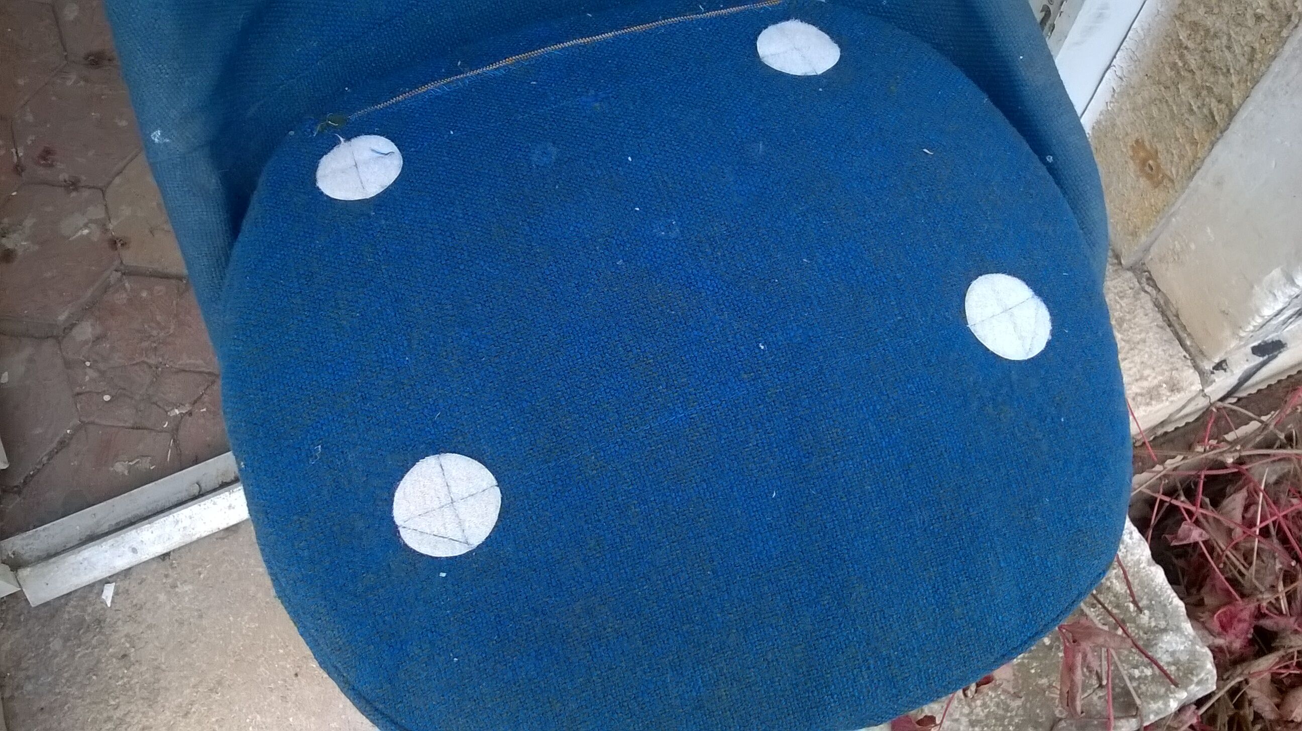 Chaise Knoll modèle tulipe Eero Saarinen vintage 70