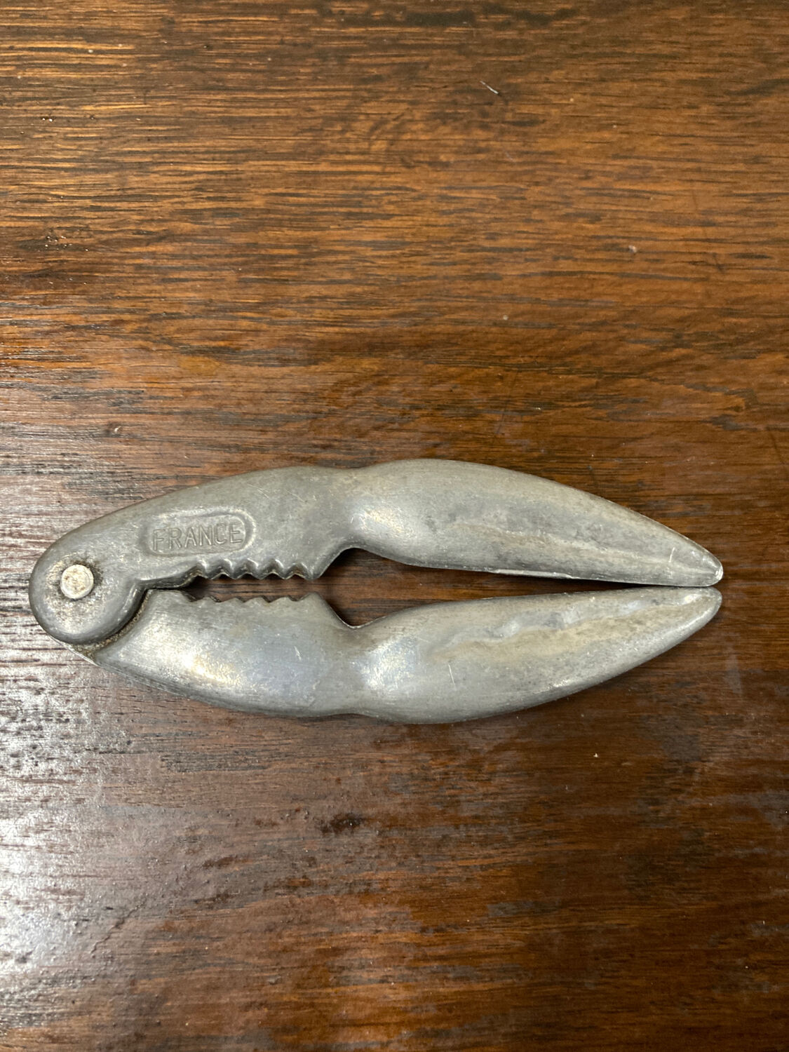 Pince à homard en métal vintage