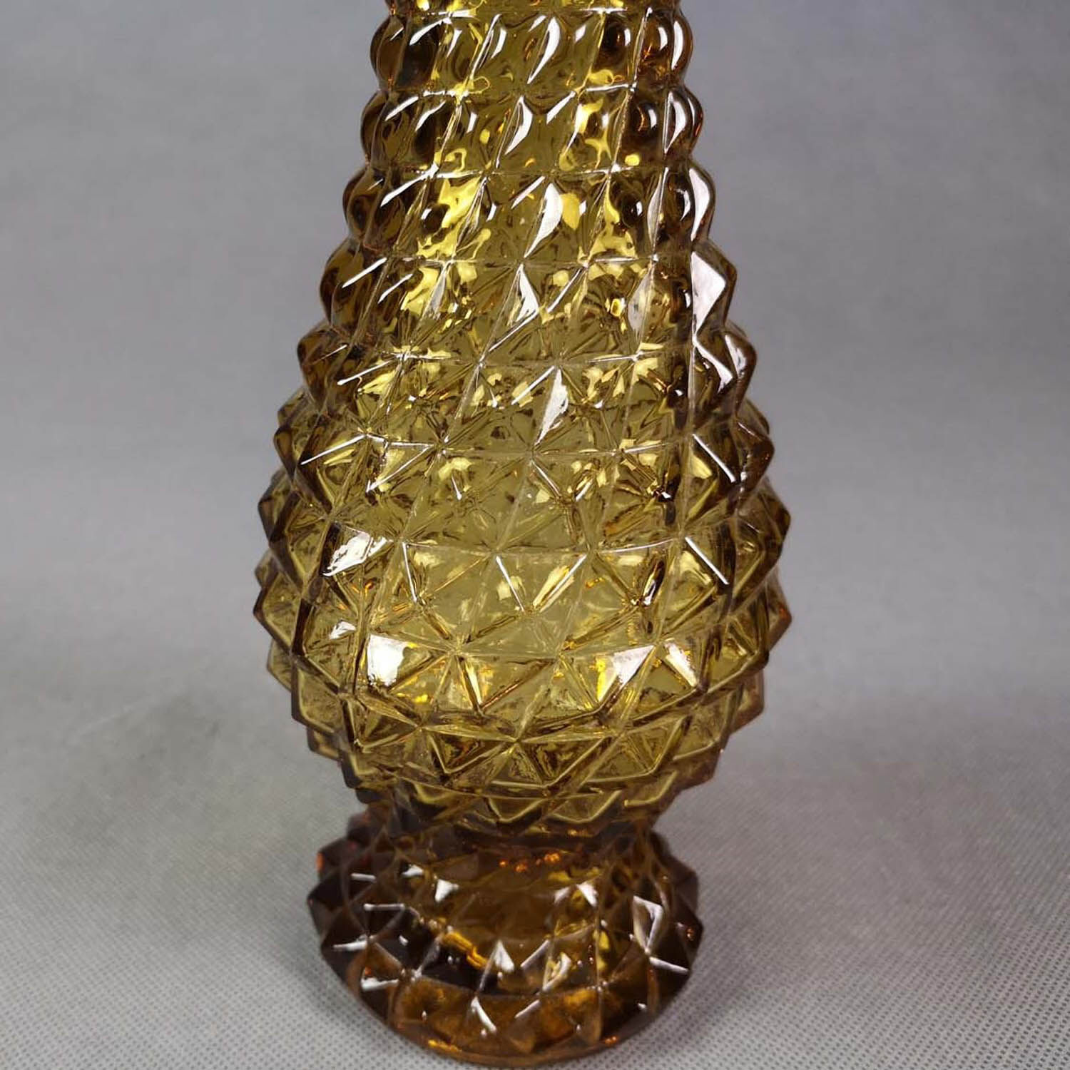 Italian empoli vase empoli diamond tip 30 cm