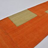 Orange And Green Vintage Kilim Runner sku 3857