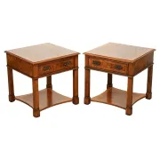 Nightstands in Walnut by Brights of Nettlebed