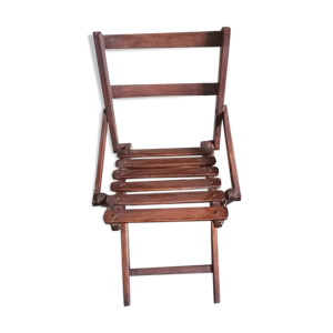 chaise pliante bois enfant