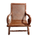 Fauteuil à crosse en cannage