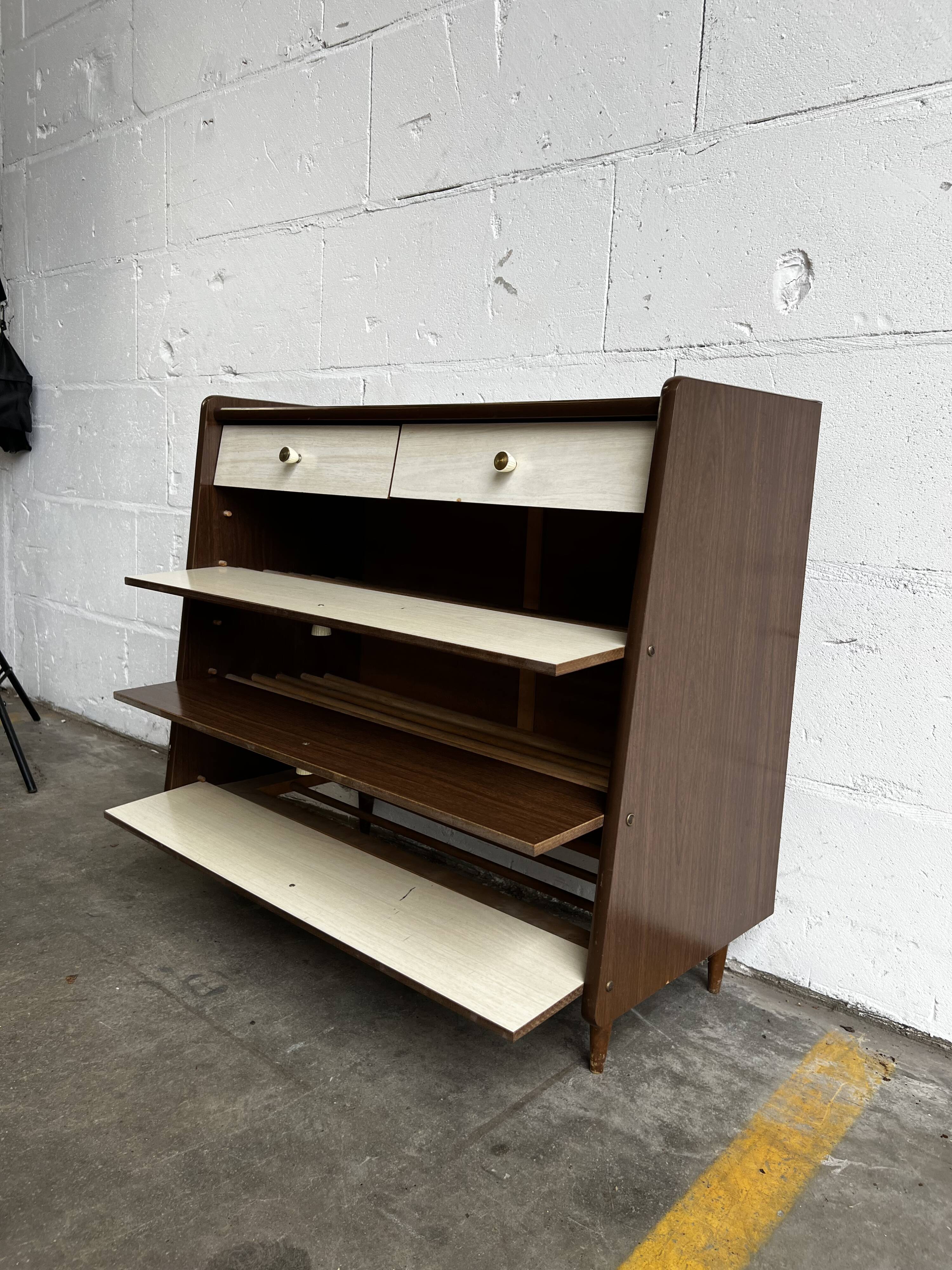 Vintage shoe cabinet/wardrobe/cabinet