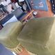 Pair of fringed toadstool poufs