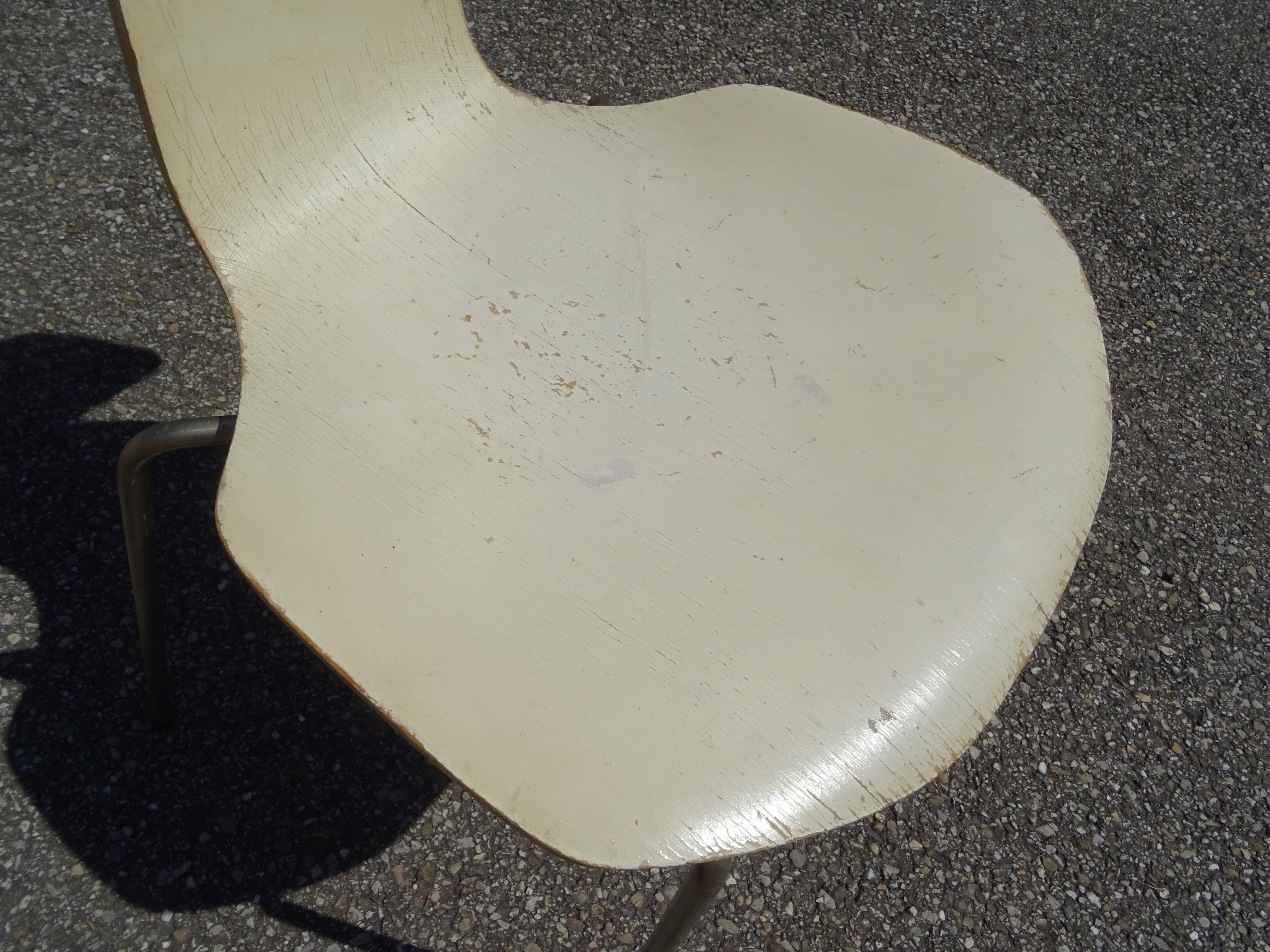 Paire de chaises modèle 3103 Hammer d'Arne Jacobsen pour Fritz Hansen