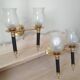 Pair of vintage 50s wall lights, 2 sconces