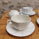 Set of earthenware cups