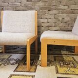Pair of vintage 1960s armchairs