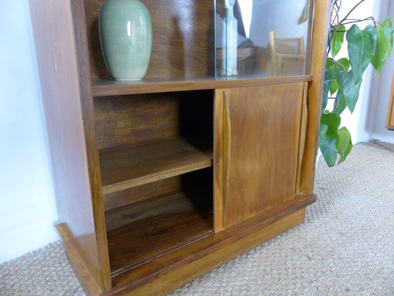 Vintage library 50's in walnut