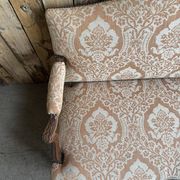 Banquette ancienne deux places Louis XV