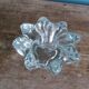 Star or flower candle holder in glass or crystal