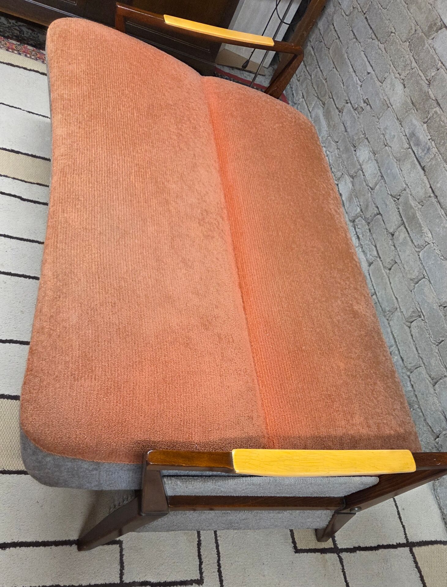 Scandinavian convertible sofa, 1960s-70s