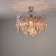 Kalmar Ice Glass chandelier, Austria, 1970s