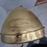 Ancien phare Ducellier en laiton poli sur trépied laiton réglable